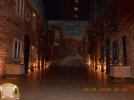 DSCN3507 outdoor terrace at night at Senior Apartments.JPG
